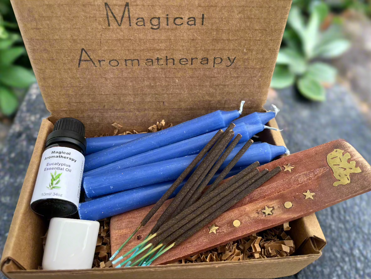 Healing Kit Brass Elephant Inlay