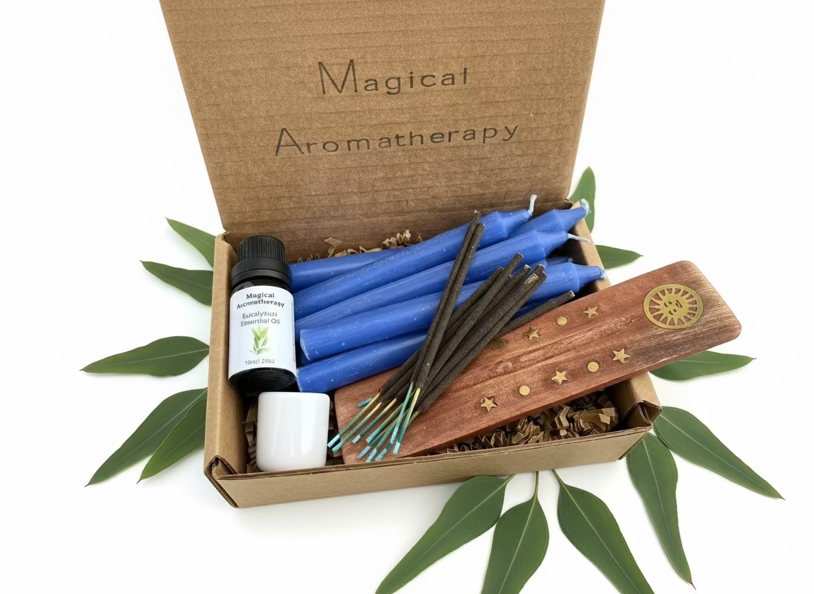 Healing Kit with Brass Sun Inlay