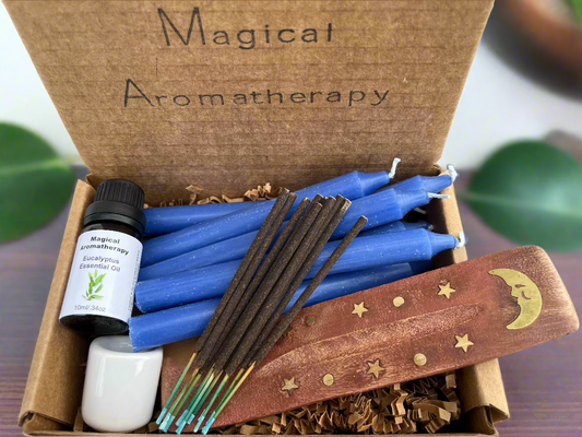 Healing Kit with Brass inlay Moon
