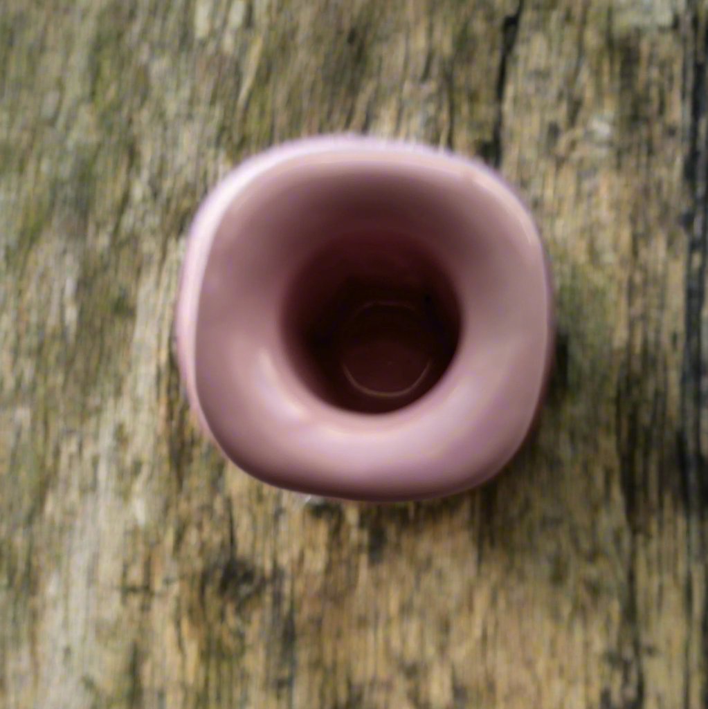 Pink Ceramic Mini Candle Holder