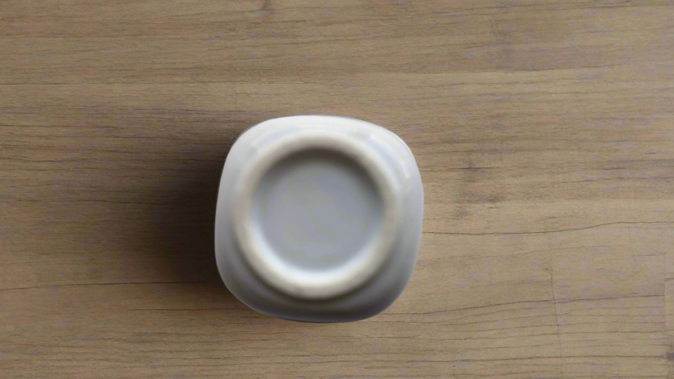 White Ceramic Mini Candle Holder