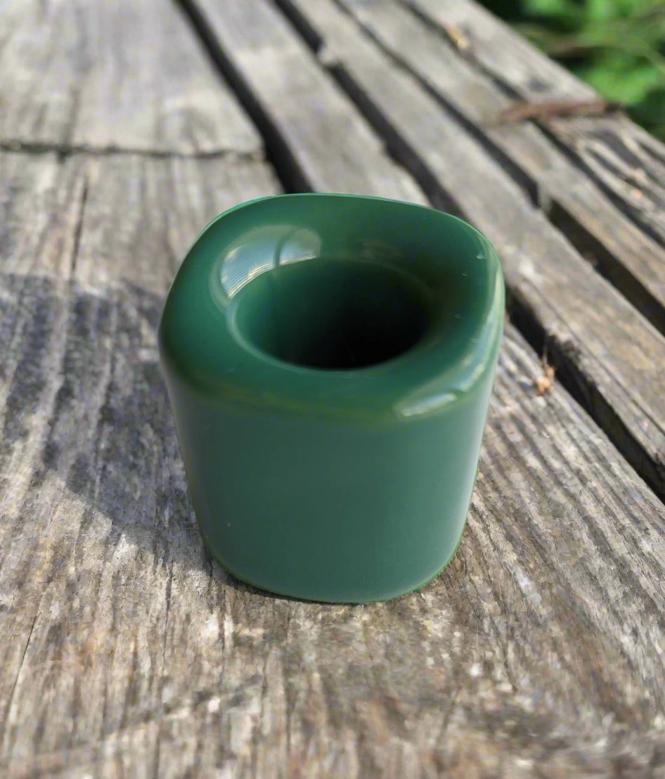 Green Ceramic Mini Candle Holder