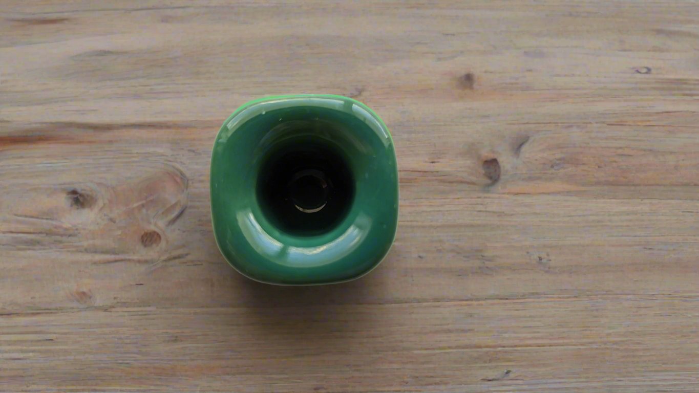 Green Ceramic Mini Candle Holder