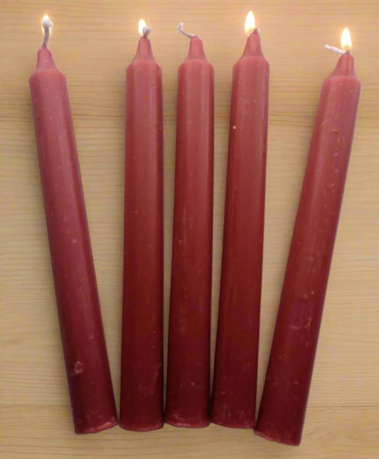 Red Mini Candles 5 pack