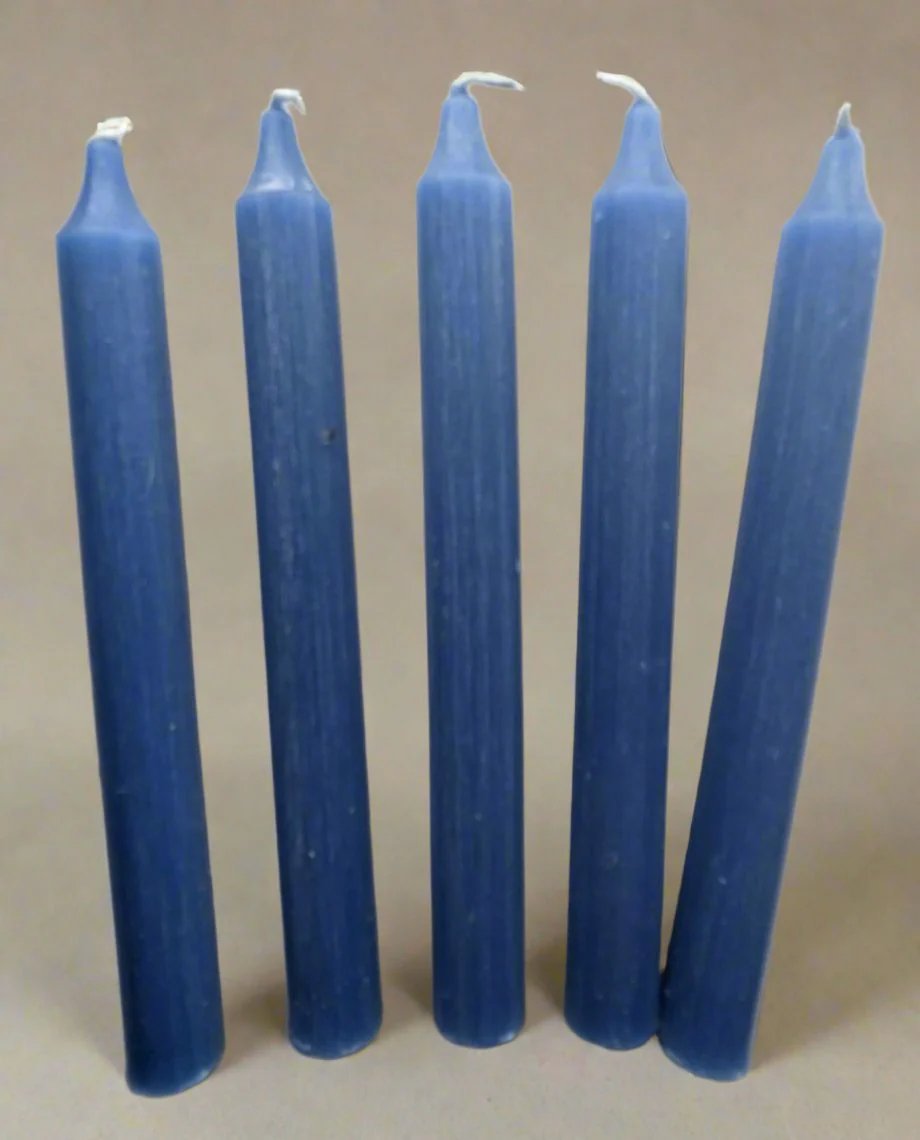 Blue Mini Candles 5 pack